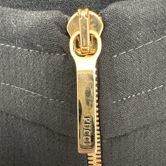 Emilio Pucci Sexy Black Mini Skirt Size 6- runs small - more a size 2-4. - Picture 4 of 9